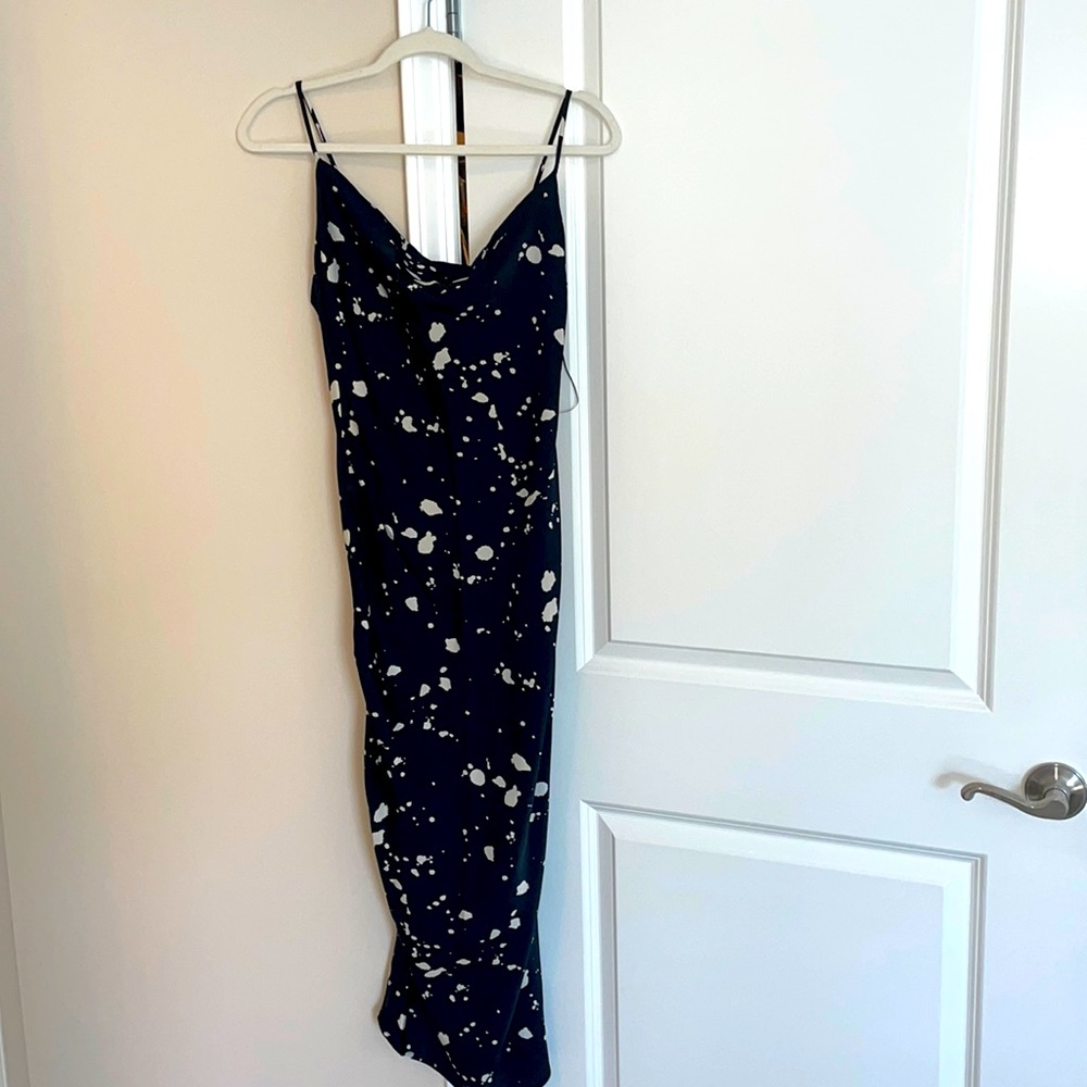 Adorable satin dress